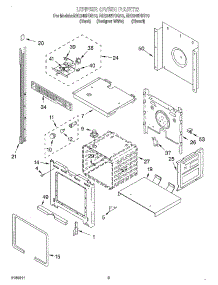 02 - Upper Oven parts for Whirlpool Oven RBD245PDQ10 from AppliancePartsPros.com