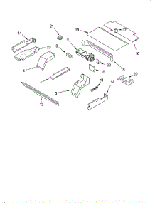 Top Venting parts for Whirlpool Oven RBD245PDQ8 from AppliancePartsPros.com