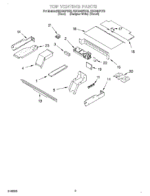 07 - Top Venting, Optional parts for Whirlpool Oven RBD245PDB9 from AppliancePartsPros.com