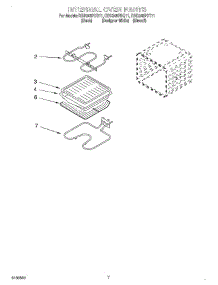 05 - Internal Oven parts for Whirlpool Oven RBD245PDT11 from AppliancePartsPros.com