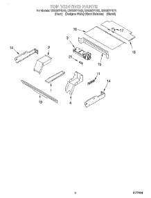 05 - Top Venting, Optional parts for Whirlpool Oven GBS307PDT3 from AppliancePartsPros.com
