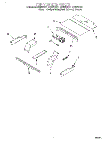 05 - Top Venting, Optional parts for Whirlpool Oven GBS307PDS1 from AppliancePartsPros.com
