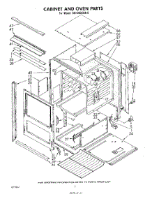 02 - Section parts for Whirlpool Oven SB1000SKN0 from AppliancePartsPros.com