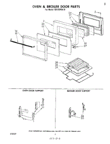 04 - Section parts for Whirlpool Oven SB130PSK0 from AppliancePartsPros.com