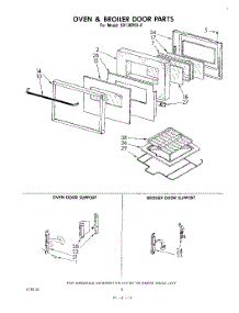 04 - Section parts for Whirlpool Oven SB130PEK0 from AppliancePartsPros.com