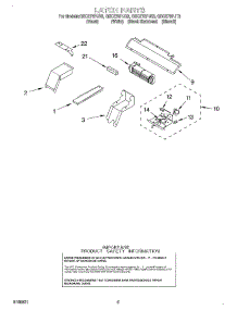 04 - Latch parts for Whirlpool Oven GSC278PJQ3 from AppliancePartsPros.com