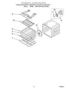 05 - Internal Oven parts for Whirlpool Oven GSC278PJQ1 from AppliancePartsPros.com