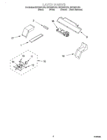 04 - Latch parts for Whirlpool Oven GSC308PJQ3 from AppliancePartsPros.com