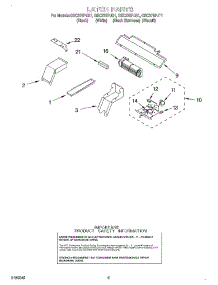 04 - Latch parts for Whirlpool Oven GSC278PJB1 from AppliancePartsPros.com