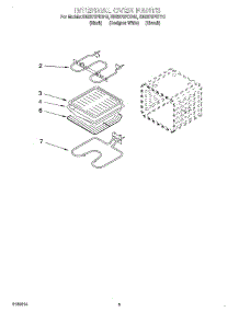 04 - Internal Oven parts for Whirlpool Oven RBS275PDQ10 from AppliancePartsPros.com