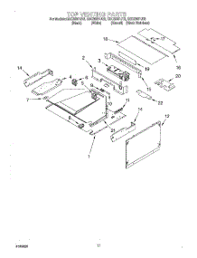 09 - Microwave Door, Optional parts for Whirlpool Oven GSC308PJS3 from AppliancePartsPros.com