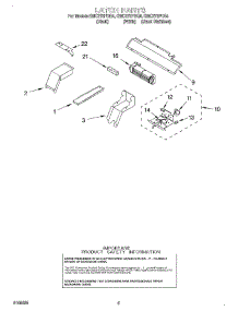04 - Latch parts for Whirlpool Oven GMC275PDQ4 from AppliancePartsPros.com