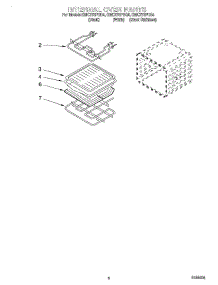 05 - Internal Oven parts for Whirlpool Oven GMC275PDB4 from AppliancePartsPros.com