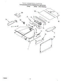 09 - Top Venting, Optional parts for Whirlpool Oven GMC275PDB4 from AppliancePartsPros.com