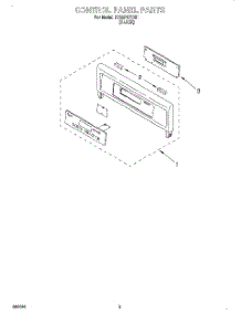 02 - Control Panel, Literature parts for Whirlpool Oven RBS270PDB1 from AppliancePartsPros.com