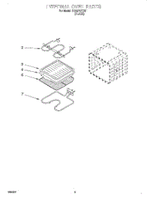 04 - Internal Oven parts for Whirlpool Oven RBS270PDB1 from AppliancePartsPros.com
