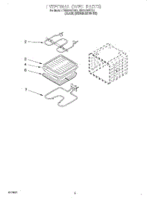 04 - Internal Oven parts for Whirlpool Oven RBS275PDB1 from AppliancePartsPros.com