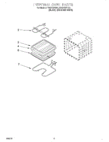 04 - Internal Oven parts for Whirlpool Oven RBS275PDQ2 from AppliancePartsPros.com