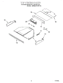 05 - Top Venting, Optional parts for Whirlpool Oven RBD276PDQ1 from AppliancePartsPros.com