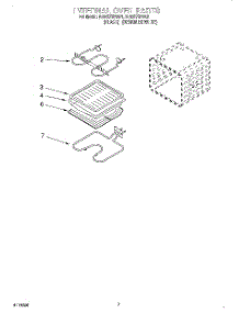 05 - Internal Oven parts for Whirlpool Oven RBD275PDQ1 from AppliancePartsPros.com