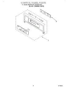 06 - Control Panel, Literature parts for Whirlpool Oven RBD275PDQ1 from AppliancePartsPros.com