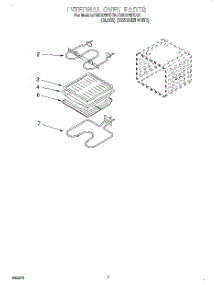 05 - Internal Oven parts for Whirlpool Oven RBD275PDQ3 from AppliancePartsPros.com
