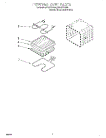 05 - Internal Oven parts for Whirlpool Oven RBD275PDQ6 from AppliancePartsPros.com