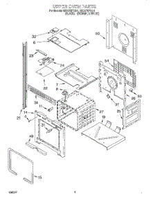 02 - Upper Oven parts for Whirlpool Oven RBD275PDQ4 from AppliancePartsPros.com