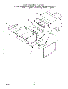 09 - Top Venting, Optional parts for Whirlpool Oven GMC305PDT2 from AppliancePartsPros.com