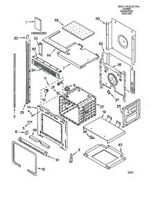 Oven parts for Whirlpool Oven GSC308PJT1 from AppliancePartsPros.com