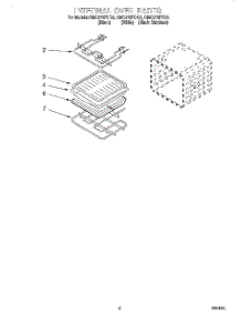 05 - Internal Oven parts for Whirlpool Oven GMC275PDB2 from AppliancePartsPros.com