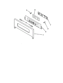 Control Panel parts for Whirlpool Oven GSC308PJQ1 from AppliancePartsPros.com