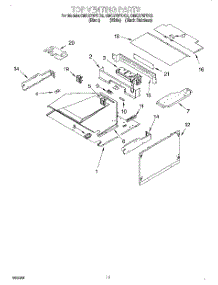 09 - Top Venting, Optional parts for Whirlpool Oven GMC275PDB2 from AppliancePartsPros.com