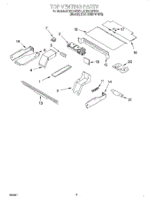 07 - Top Venting parts for Whirlpool Oven RBD275PDQ7 from AppliancePartsPros.com