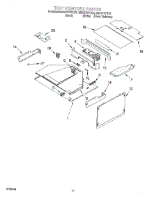 09 - Top Venting parts for Whirlpool Oven GMC275PDS3 from AppliancePartsPros.com