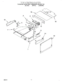 09 - Top Venting, Optional parts for Whirlpool Oven GMC305PDB0 from AppliancePartsPros.com