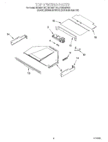 05 - Top Venting, Optional parts for Whirlpool Oven RBD306PDZ1 from AppliancePartsPros.com