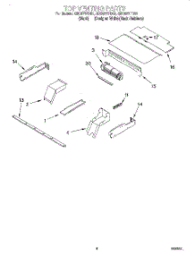 05 - Top Venting, Optional parts for Whirlpool Oven GBD277PDS1 from AppliancePartsPros.com