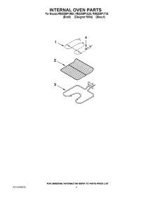 04 - Internal Oven Parts parts for Whirlpool Oven RBS305PVB04 from AppliancePartsPros.com