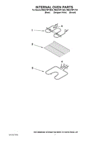 05 - Internal Oven Parts parts for Whirlpool Oven RBD275PVQ03 from AppliancePartsPros.com