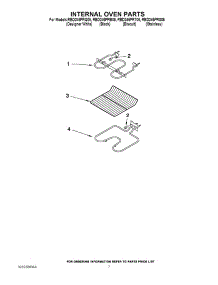 05 - Internal Oven Parts parts for Whirlpool Oven RBD245PRT05 from AppliancePartsPros.com