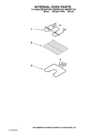 05 - Internal Oven Parts parts for Whirlpool Oven RBD305PVQ03 from AppliancePartsPros.com