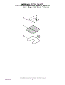 04 - Internal Oven Parts parts for Whirlpool Oven RBS305PVS03 from AppliancePartsPros.com