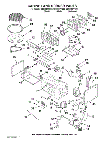 06 - Cabinet And Stirrer Parts parts for Whirlpool Oven GSC309PVQ02 from AppliancePartsPros.com