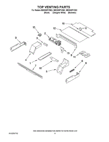 07 - Top Venting Parts parts for Whirlpool Oven GBD309PVS02 from AppliancePartsPros.com