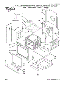 Oven parts for Whirlpool Oven RBS305PVT02 from AppliancePartsPros.com