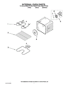 05 - Internal Oven Parts parts for Whirlpool Oven RBD277PVS02 from AppliancePartsPros.com