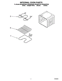 03 - Internal Oven Parts parts for Whirlpool Oven RBS305PRQ00 from AppliancePartsPros.com