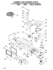 06 - Cabinet And Stirrer Parts parts for Whirlpool Oven GSC308PRT01 from AppliancePartsPros.com