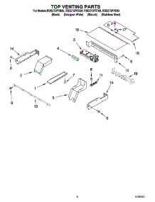 05 - Top Venting Parts, Optional Parts parts for Whirlpool Oven RBS275PRB00 from AppliancePartsPros.com